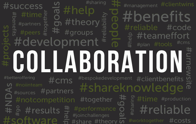 Collaboration can be better than competition