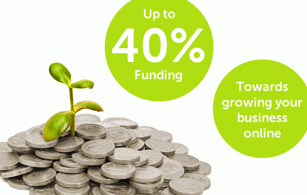 Get up to 40% funding towards your next website project